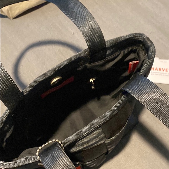 Harveys Black Seatbelt Tote Bag - Picture 3 of 3